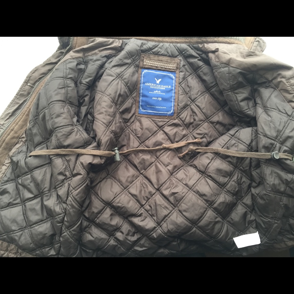 American Eagle Brown Puff Jacket - image 6